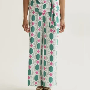 Pantalón con estampado Geometric