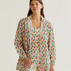 Chaqueta con estampado Multicolor Tulips