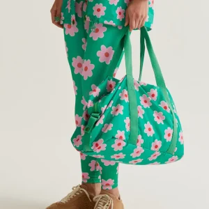 Bolso deportivo con estampado Pink Flowers