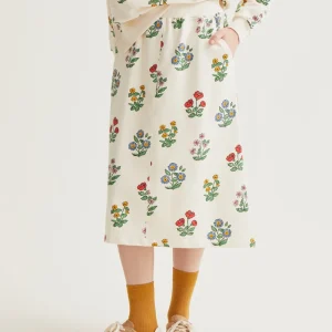 Falda con estampado Gardener