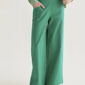 Pantalón 100% algodón verde