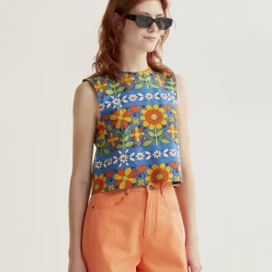 Top con estampado Garden