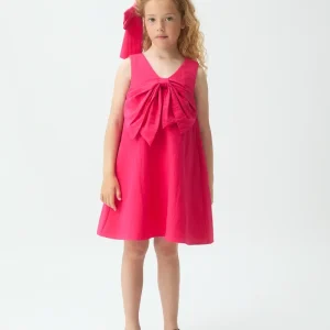 Vestido corto de niña rojo
