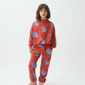 Pantalón de niña con estampado de perrito