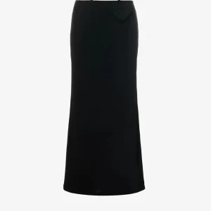 MIRROR PALAIS Aphrodite Stretch Woven Love Heart Detail Skirt