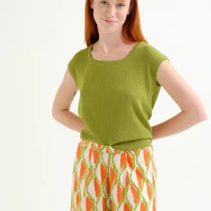 Top punto verde