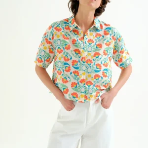 Camisa con estampado Small Royal