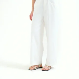 Pantalón blanco 100% algodón