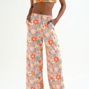 Pantalón con estampado Bloom