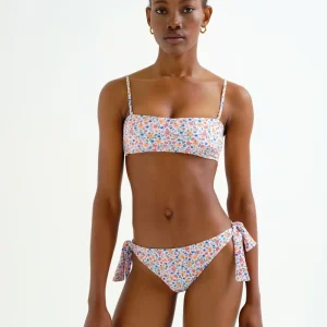 Top bikini recto estampado Lily Small
