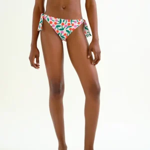 Braguita Bikini lazada con estampado Guinda
