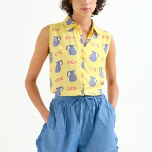 Camisa con estampado Brava