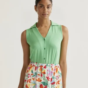 Camisa básica verde