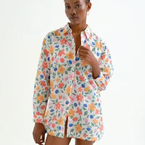 Camisa playera con estampado Lily Big