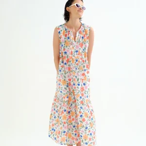 Vestido largo playero con estampado Lily Big