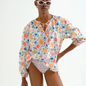 Top playero con estampado Lily Big
