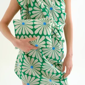 Bolso con estampado Olive Flower Green