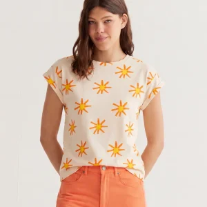 Camiseta con estampado Soles
