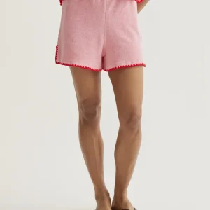 Shorts playero rosa