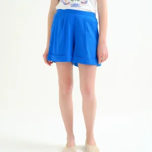 Shorts 100% algodón azul marino