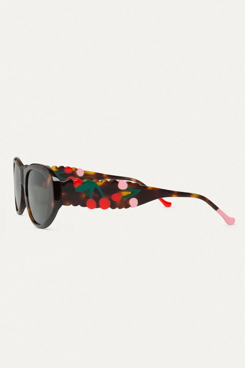 Gafas de sol marrones con estampado Guinda - Imagen 4