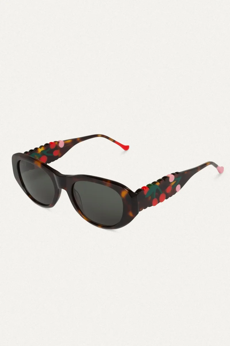 Gafas de sol marrones con estampado Guinda - Imagen 5