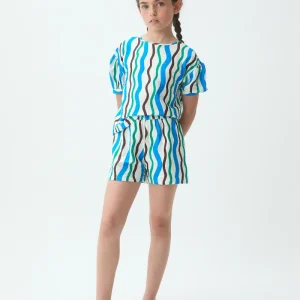 Shorts de niña con estampado Sea & Mountain