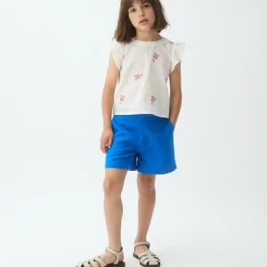 Top de niña con bordado Red Lobster