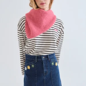Bandana triangular rosa
