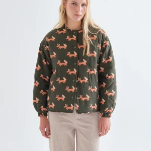 Chaqueta acolchada con estampado Volpe
