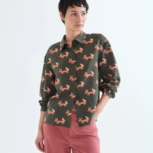 Camisa con estampado Volpe