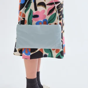 Bolso de hombro azul claro
