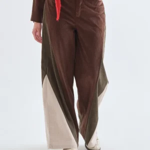 Pantalón de pana multicolor