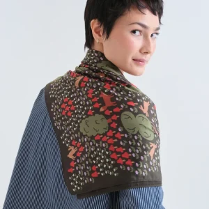 Pañuelo con estampado Volpe