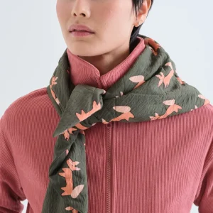 Bandana acolchado con estampado Volpe