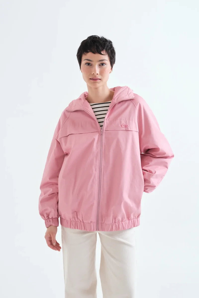 Chaqueta 100% algodón rosa "CF"