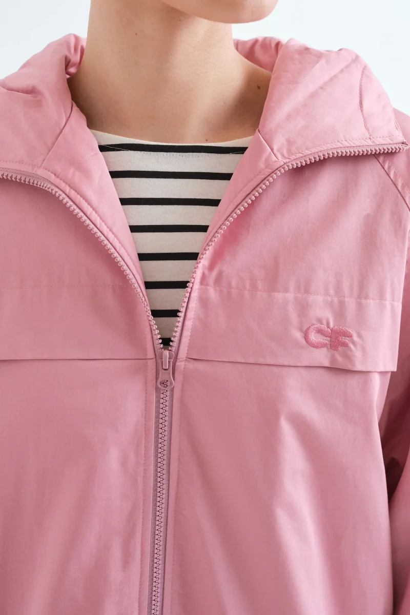Chaqueta 100% algodón rosa "CF" - Imagen 4