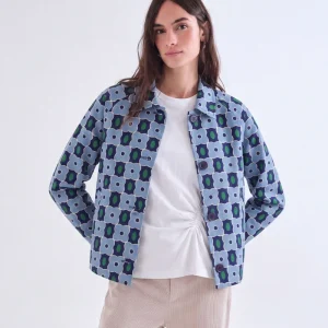 Chaqueta con estampado de Inverness
