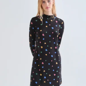 Vestido corto con estampado Candy