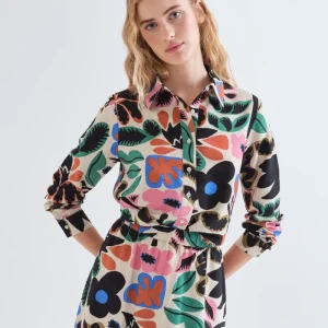 Camisa con estampado Neo Garden