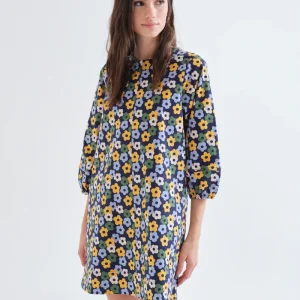 Vestido corto con estampado Euphonia