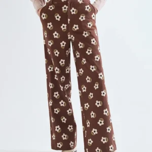 Pantalón con estampado Santini