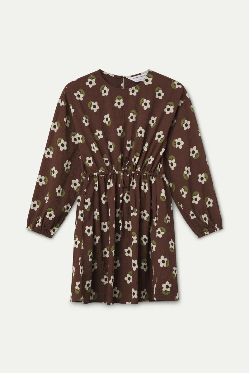 Vestido corto con estampado Santini - Imagen 7