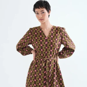 Vestido corto con estampado Aberdeen