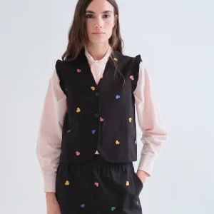 Chaleco con estampado Candy