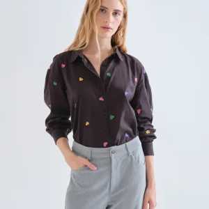 Camisa 100% algodón con estampado Candy