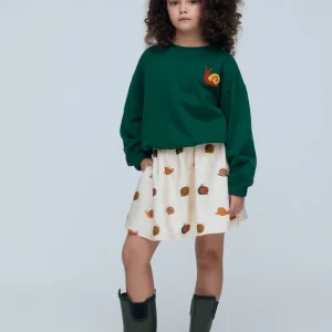 Falda de niña con estampado de Caracoles