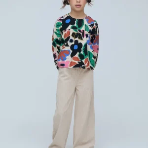 Top de niña con estampado Neo Garden