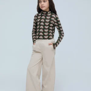Top de niña con estampado Geometry