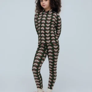 Leggings de niña con estampado Geometry